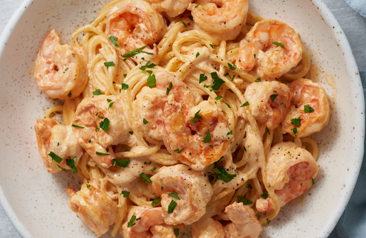 Pasta Alfredo With Cajun Shrimp Recipe