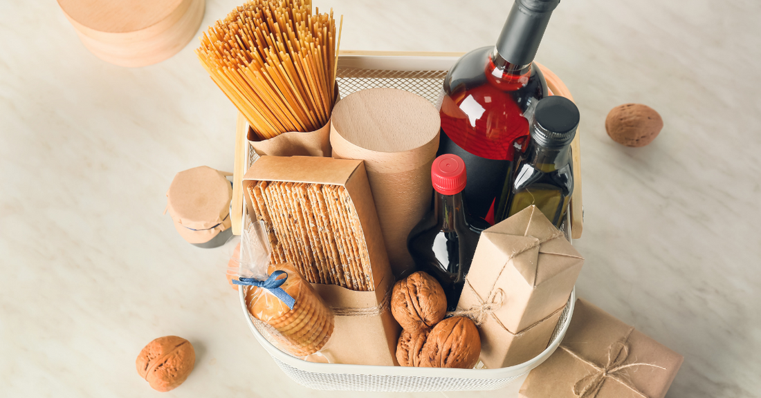 Gift basket for pasta lovers