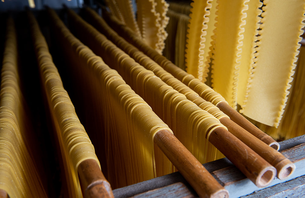 Types of Pasta Dagostino Drying Pasta