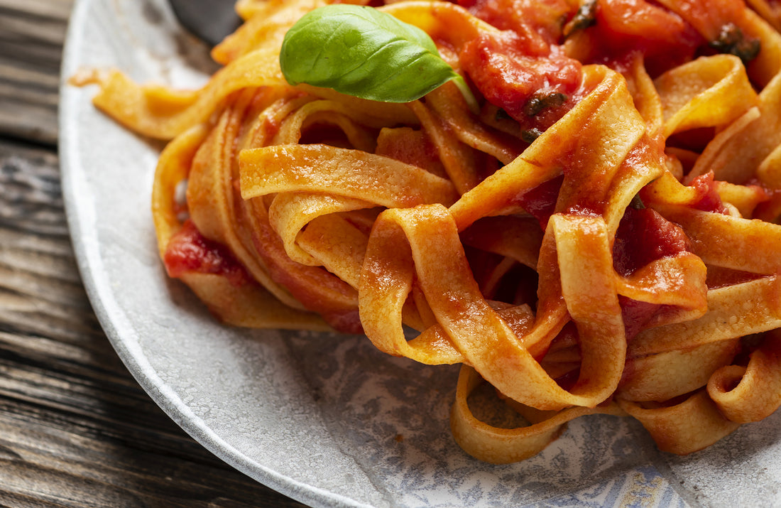 Tomato Fettuccine pasta